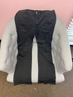 Maurices Black Flared Pants